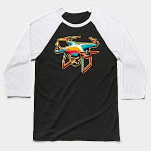 Vintage Drone Baseball T-Shirt